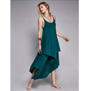NWOT Keep the Tempo Maxi Dress